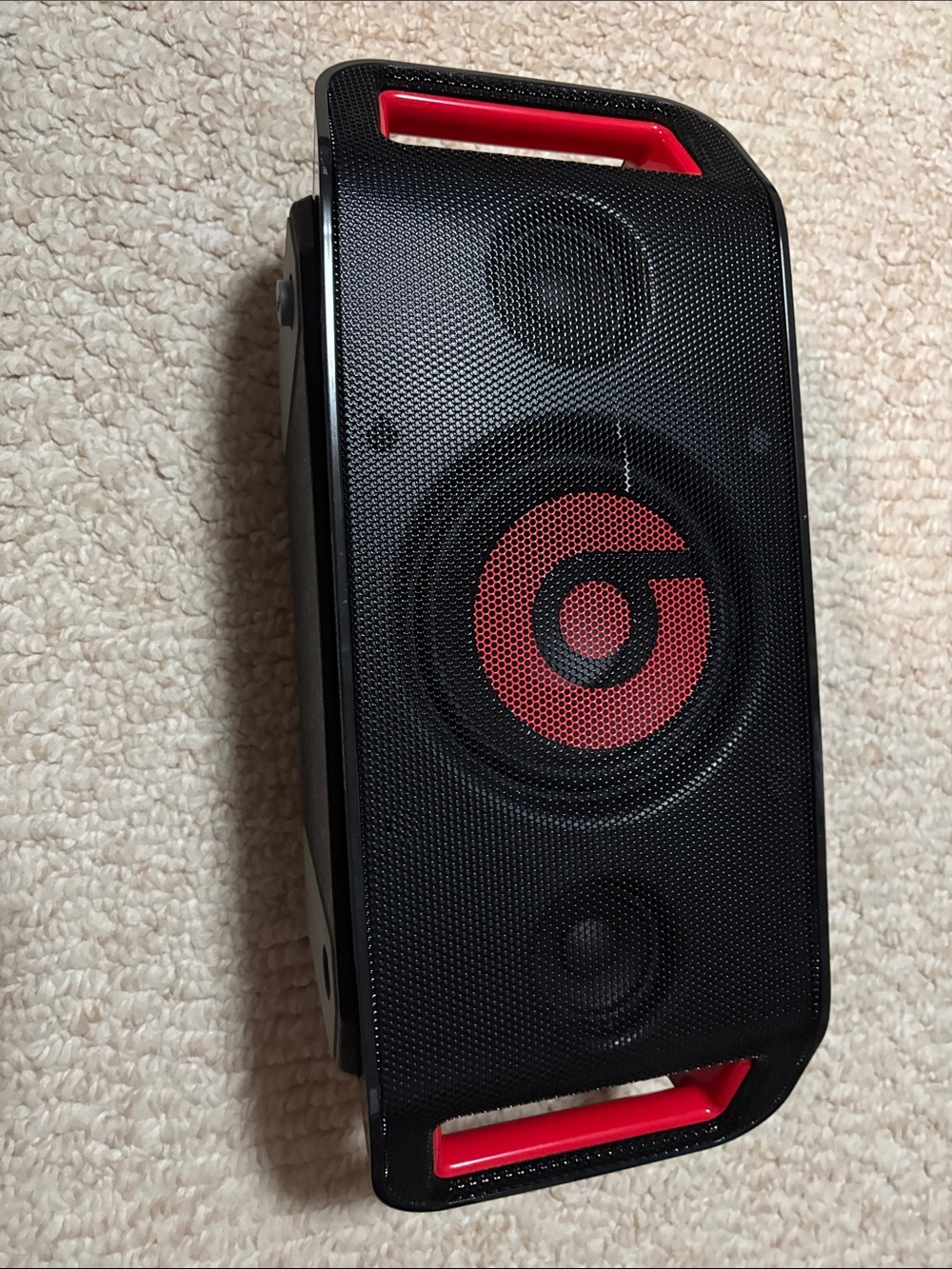 Beats by Dre Portable Speaker — Black with Red Accents